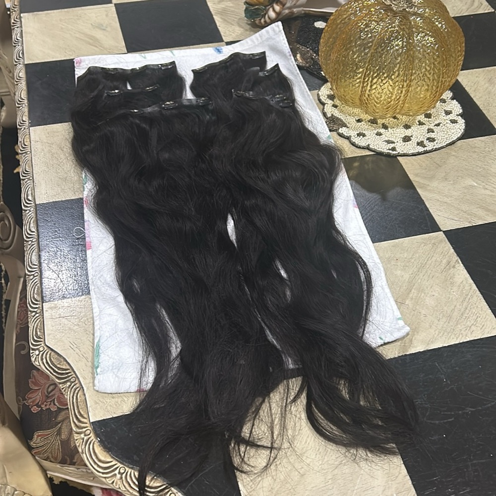 BELLAMI 26” 360 gram 1B Remy Human Hair Extensions